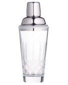 BarCraft Cut Glass Cocktail Shaker 350ml