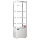 Polar C-Series Energy Efficent Display Fridge Curved Door White 235 Litre