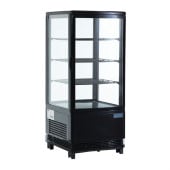 Polar C-Series Energy Efficent Efficient Display Fridge Black 68 Litre