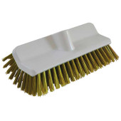 Deck Scrubbing Brush Food Safe 24cm Yellow
