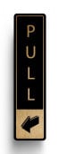 Buzz DM097 Gold On Black Bar Signs 43x178