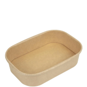 Kraft Takeaway Deli Container Rectangular 500ml/17oz (Pack of 300)