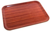 Large Darkwood Mahogany Service Tray 60 x 45cm
