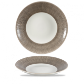DUBALD271 Churchill Bamboo Spinwash Dusk Deep Coupe Plate 10.625"