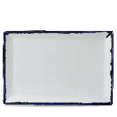Dudson Harvest Ink Rectangle Tray 13.5 x 9.12 Inch