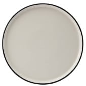 Homestead Black Walled Plate 30cm/12" (Pack of 6)