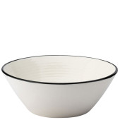 Homestead Black Conical Bowl 19.5cm/7.5" (Pack of 6)