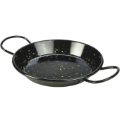 Black Enamel Mini Paella Pan 15cm (Pack of 10)