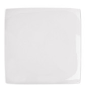 Pure White Square Plate 20.5cm/8" (Pack of 18)