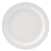 Pure White Narrow Rim Plate 23cm/9" (Pack of 24)