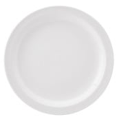 Pure White Narrow Rim Plate 27.3cm/10.75" (Pack of 18)