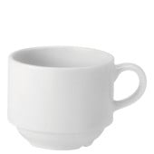 Pure White Stacking Cup 7oz/20cl (Pack of 24)