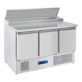 
Prodis EC-3PREP 3 Door Prep Table with Topping Well
