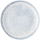 Churchill Inked Cascade Indigo Evolve Coupe Plate 26cm/10.25" (Pack of 12)
