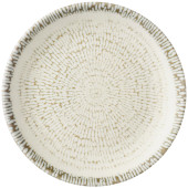 Churchill Inked Cascade Taupe Evolve Coupe Plate 16.5cm/6.5" (Pack of 12)