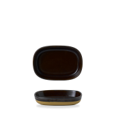 Emerge Cinnamon Brown Tray 17x11.7x3.3cm (Pack of 6)
