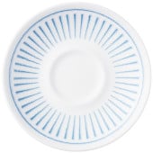 Churchill Inked Era Blue Cafe Espresso Saucer 11.8cm/4.5" (Pack of 12)