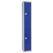 Elite Double Door Locker Camlock - Blue
