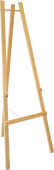 Tall Display Easel Teak