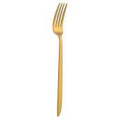 Orca Matt Gold Dessert Fork (Pack of 12)