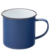 Eagle Enamel Blue Mug 380ml/13.5oz 8cm/3" (Pack of 6)