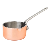 Mini Copper Presentation Saucepan with lip 5.5cm/2.25" (Pack of 6)