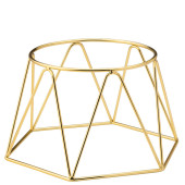 Gold Plate Riser 19x15.5cm (Pack of 6)