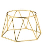 Gold Plate Riser 16.5x13cm (Pack of 6)