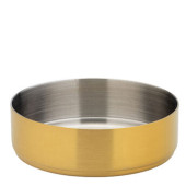 Brushed Gold Dip Pot 7.5cm/3" 100ml/4oz (Pack of 6)