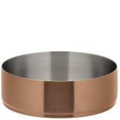 Brushed Copper Round Bowl 14cm/5.5" (Pack of 6)	