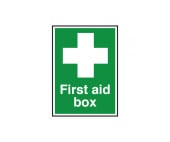 First Aid Notice - First Aid Box