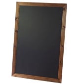 Framed Blackboard Oak 123 x 73cm
