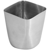 French Fry Cup with Square Mouth Satin