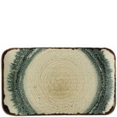 Dudson Harvest Flare Linen Organic Rectangular Plate 27cm x 16cm/10.6 x 6.25" (Pack of 12)