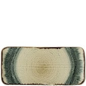 Dudson Harvest Flare Linen Organic Rectangular Platter 34.6cm x 15.6cm/13.5 x 6.3" (Pack of 6)