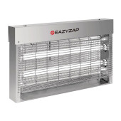 Eazyzap Energy Efficient Stainless Steel LED Fly Killer 100m