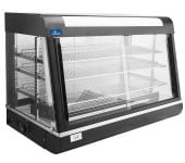 Hurricane Hot Food Display Countertop Heated Cabinet 370 Litre 120cm