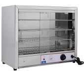 Hurricane Pie Warming Cabinet Hot Food Display 4 Shelf 64cm