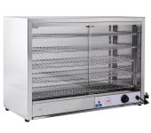 Hurricane Pie Warming Cabinet Hot Food Display 5 Shelf 86cm