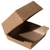 Regular Recyclable Takeaway Clam Shell Burger Box 105mm (Pack of 500)