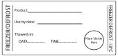 Freezer Defrost Food Label 50x100mm (Pack of 500)