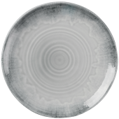 Dudson Harvest Flux Grey Organic Coupe Plate 23cm/9" (Pack of 12)