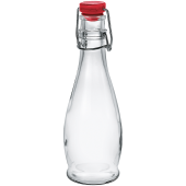 Swing Top Bottles 335ml Red Lid (Pack of 6)