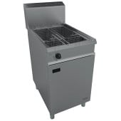 Falcon Chieftain Single Tank Twin Basket Free Standing Gas Fryer 24 Litre
