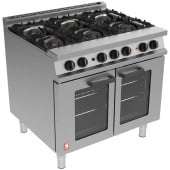 Falcon Dominator Plus Dual Fuel Oven Range 6 Burner Gas 31.8kW