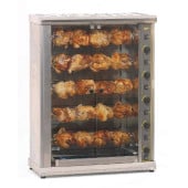 Roller Grill High Capacity Chicken Rotisserie 20 Chickens LPG Gas