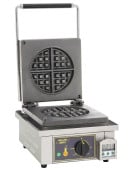 Roller Grill Waffle Iron (Single) - Round Style 1.5kW (13 Amp)