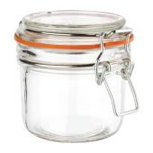 Vogue Clip Top Preserving Jar Kilner Style 200ml (Pack of 6)