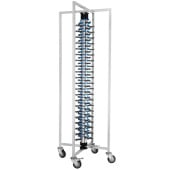 Vogue Mobile Plate Rack Jackstand 84 Plates