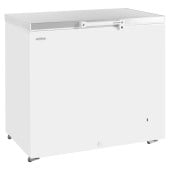 Tefcold GM300SS Chest Freezer White - Stainless Steel  Lid